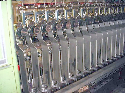 RIETER Model J5/10 Drawtwisters, 144 positions,